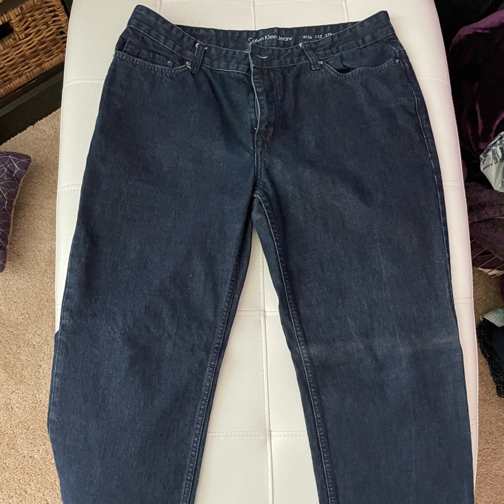 Calvin Klein CK Straight Jeans 36x32